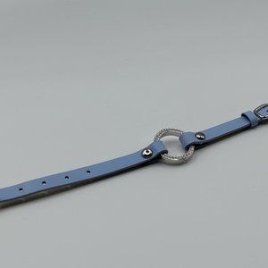 Origami Owl Single Wrap Bracelet with Crystal Window Plate